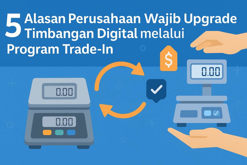 5 Alasan Perusahaan Wajib Upgrade Timbangan Digital melalui Program Trade-In