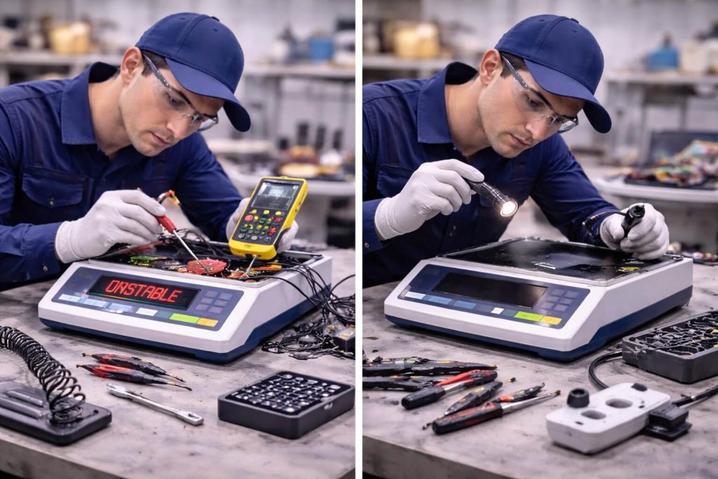 Service Timbangan Error Perbaikan Timbangan Tidak Akurat atau Tidak Menyala