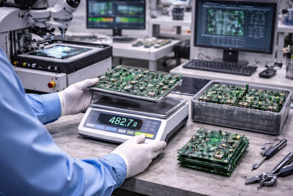 Timbangan PCB Penggunaan Timbangan di Pembuatan PCB (Printed Circuit Board)