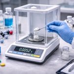 Timbangan mikro untuk menimbang bahan aktif obat