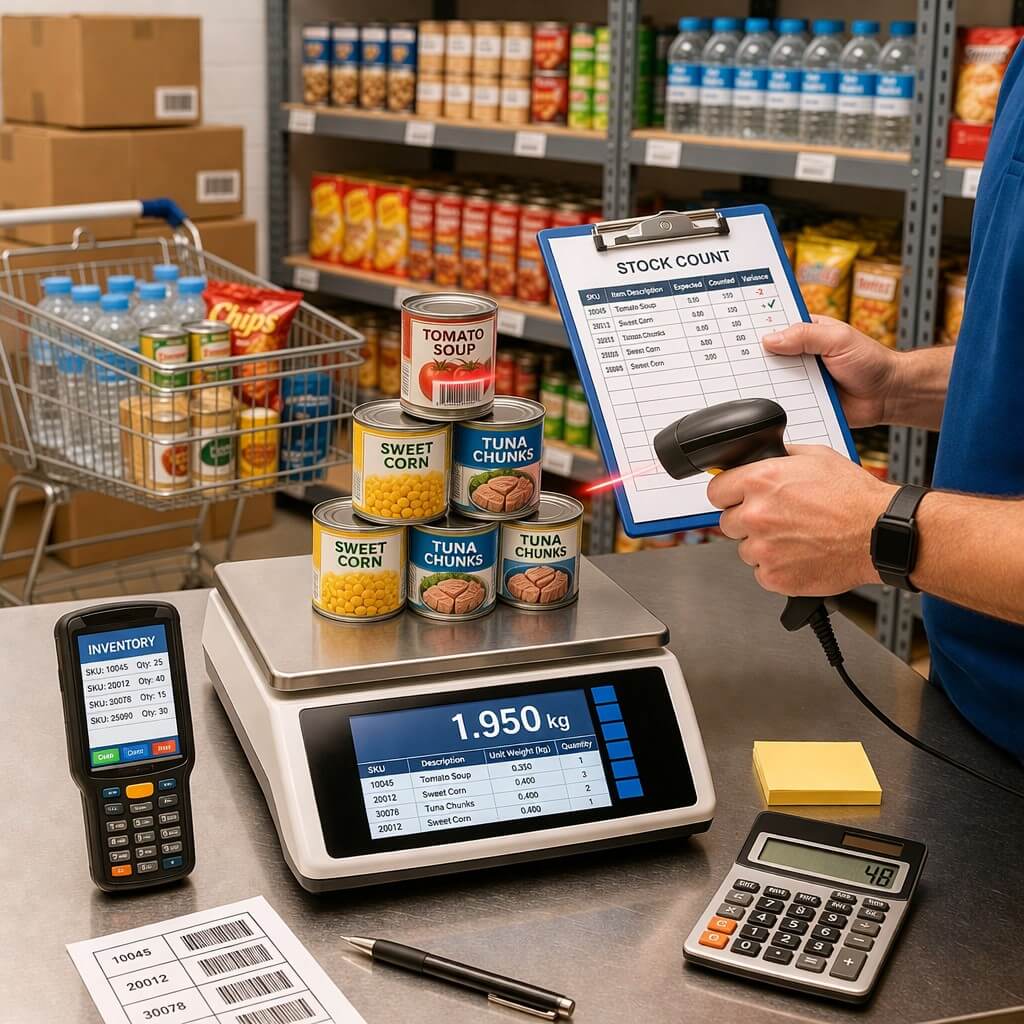 Masalah Timbangan Retail dan Solusinya dalam Penghitungan Stok Barang