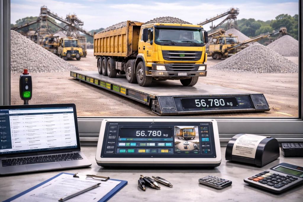 Timbangan Industri Berat Solusi Timbangan Cerdas untuk Kendaraan Industri Berat