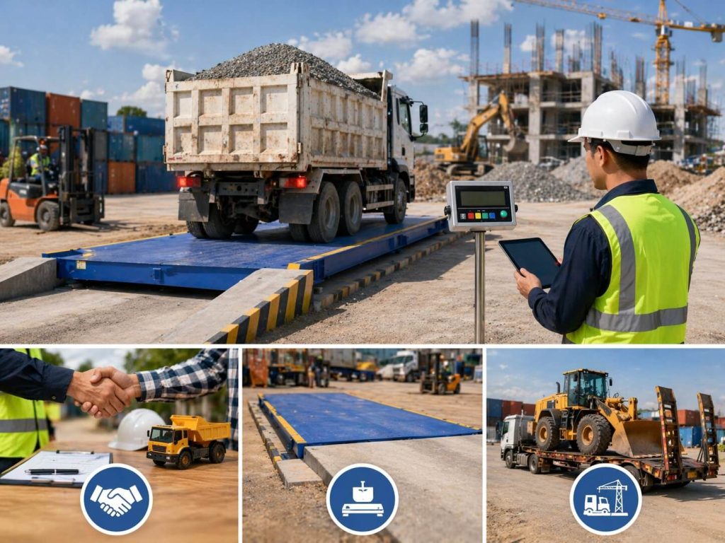 Sewa Timbangan Industri untuk Proyek Konstruksi dan Logistik