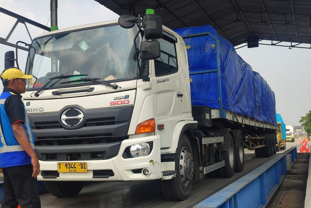 Razia Truk ODOL dilakukan di Tol Jakarta-Tangerang pada 6-8 Mei 2025(Dok. Jasa Marga)