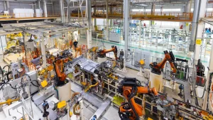 AI inspeksi industri menggunakan 3D machine vision