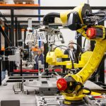 Physical AI di pabrik dengan robot industri